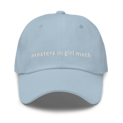 CASQUETTE GIRL MATH