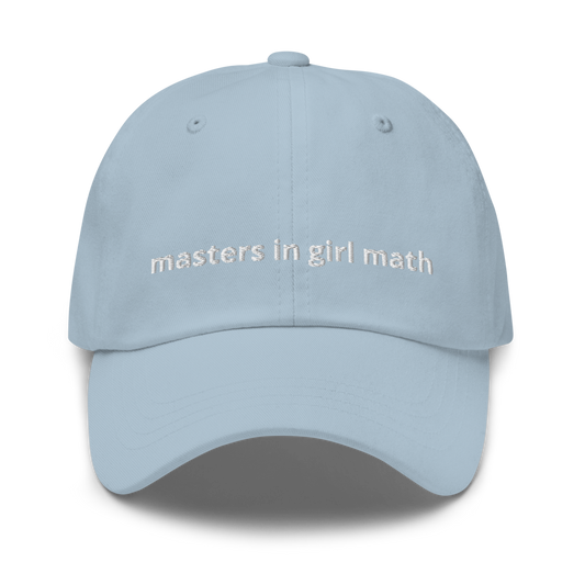 CASQUETTE GIRL MATH